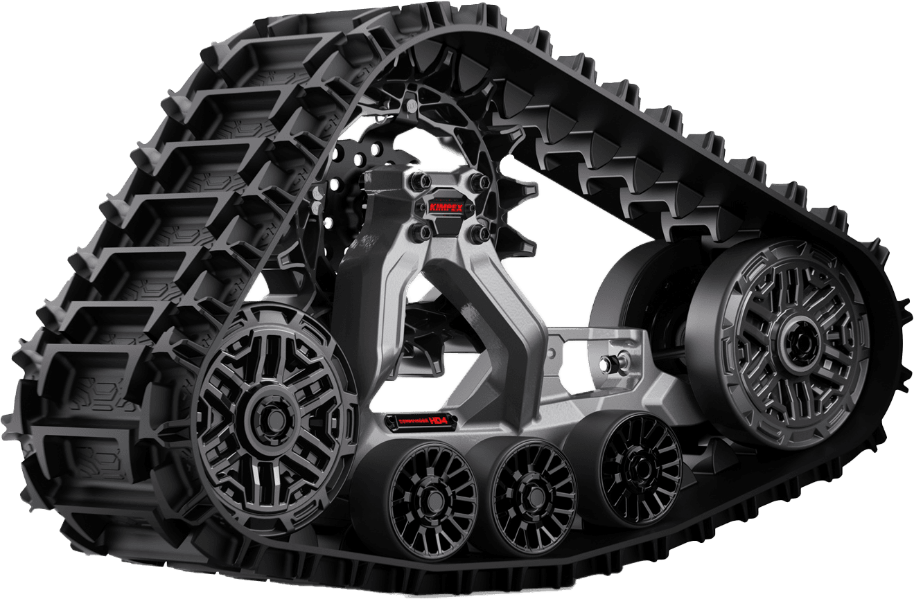 Kimpex Commander HD4 track unit — product render