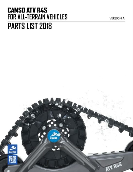 2018 Camso R4S Parts Manual